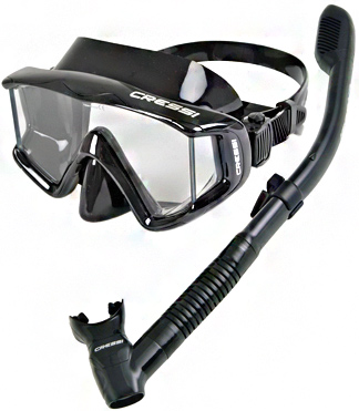 Cressi Panorama Wide ViewMask & Dry Snorkel Review