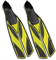 atomic aquatics full foot split scuba fins