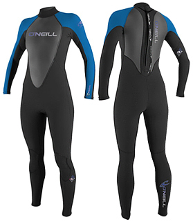 oneill reactor womens wetsuit